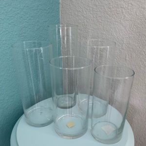Cylinder vases